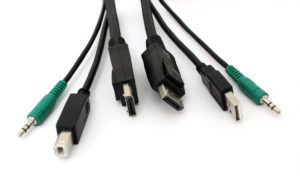 KVM USB DisplayPort Cable