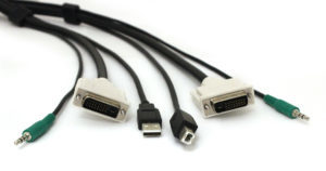 KVM USB DVI Cable