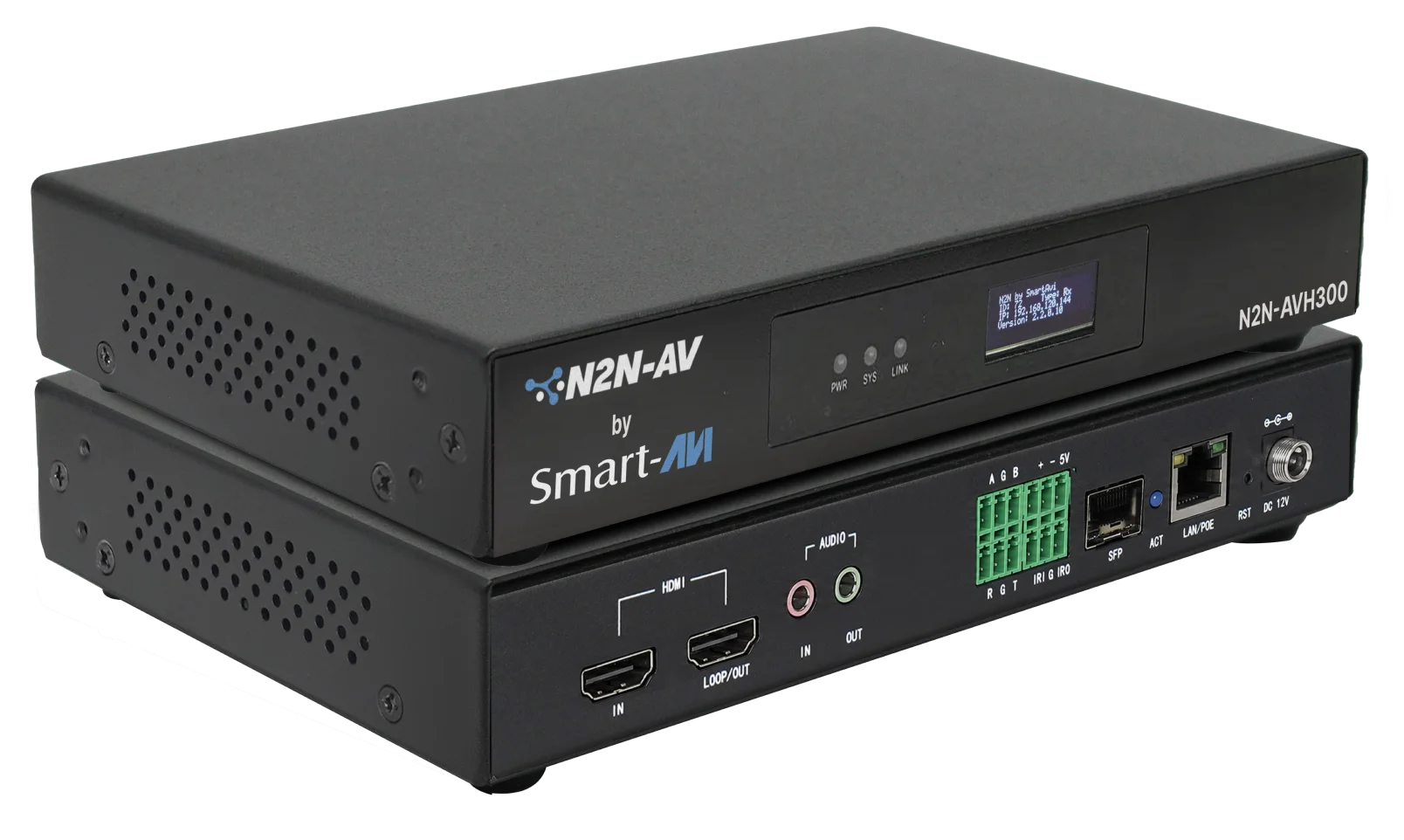 N2N-AV unit used as a standalone AV station